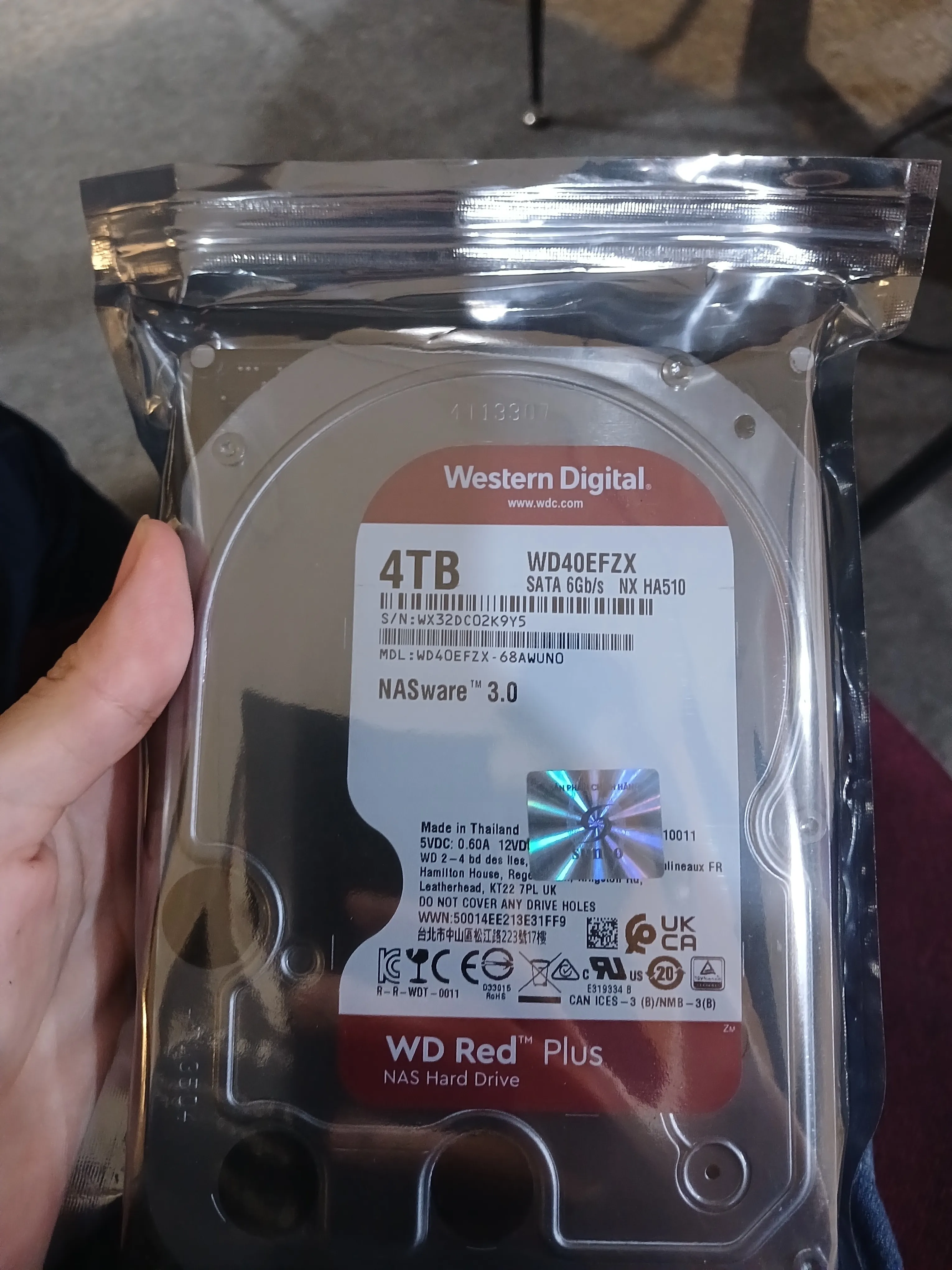 WD Red Plus 4TB