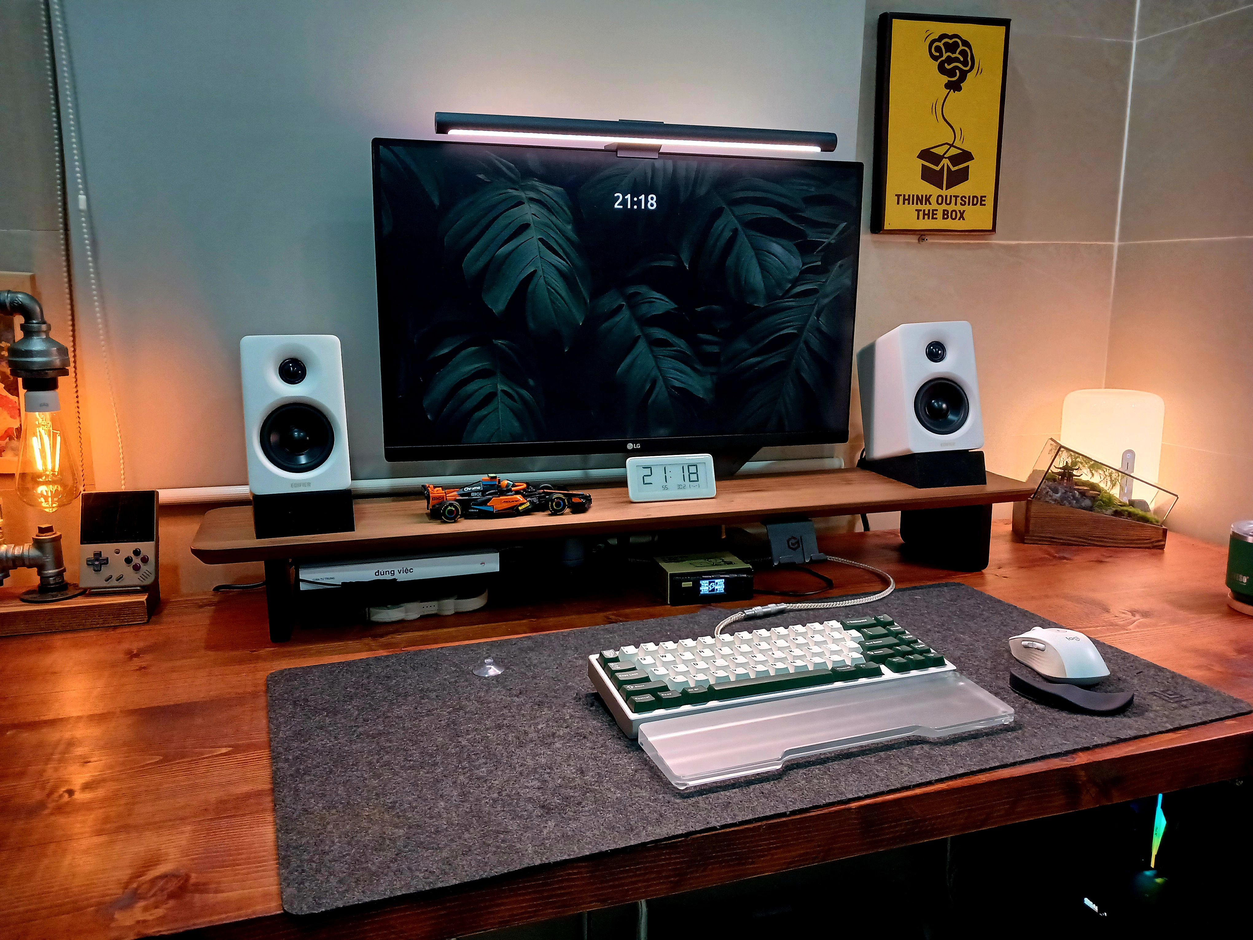 Current desk setup My workspace